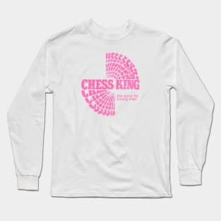 Chess King 1980s Style Shirt Long Sleeve T-Shirt